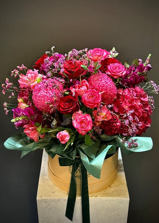 Romantic Design in Signature Hatbox